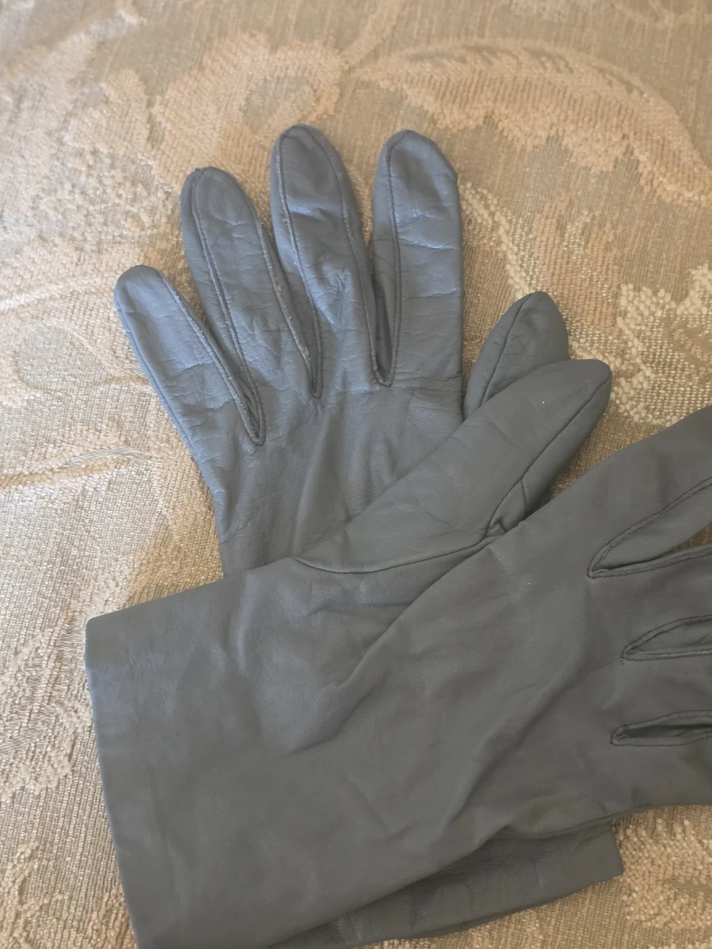 Classic Black Leather Gloves